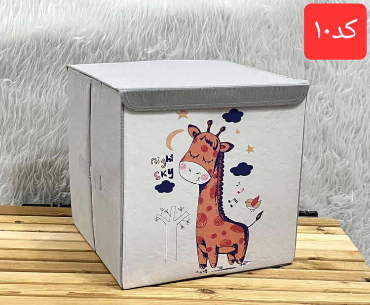 باکس لباس عروسکی مربع؛ نظم زیبا و دوستداشتنی برای کمد